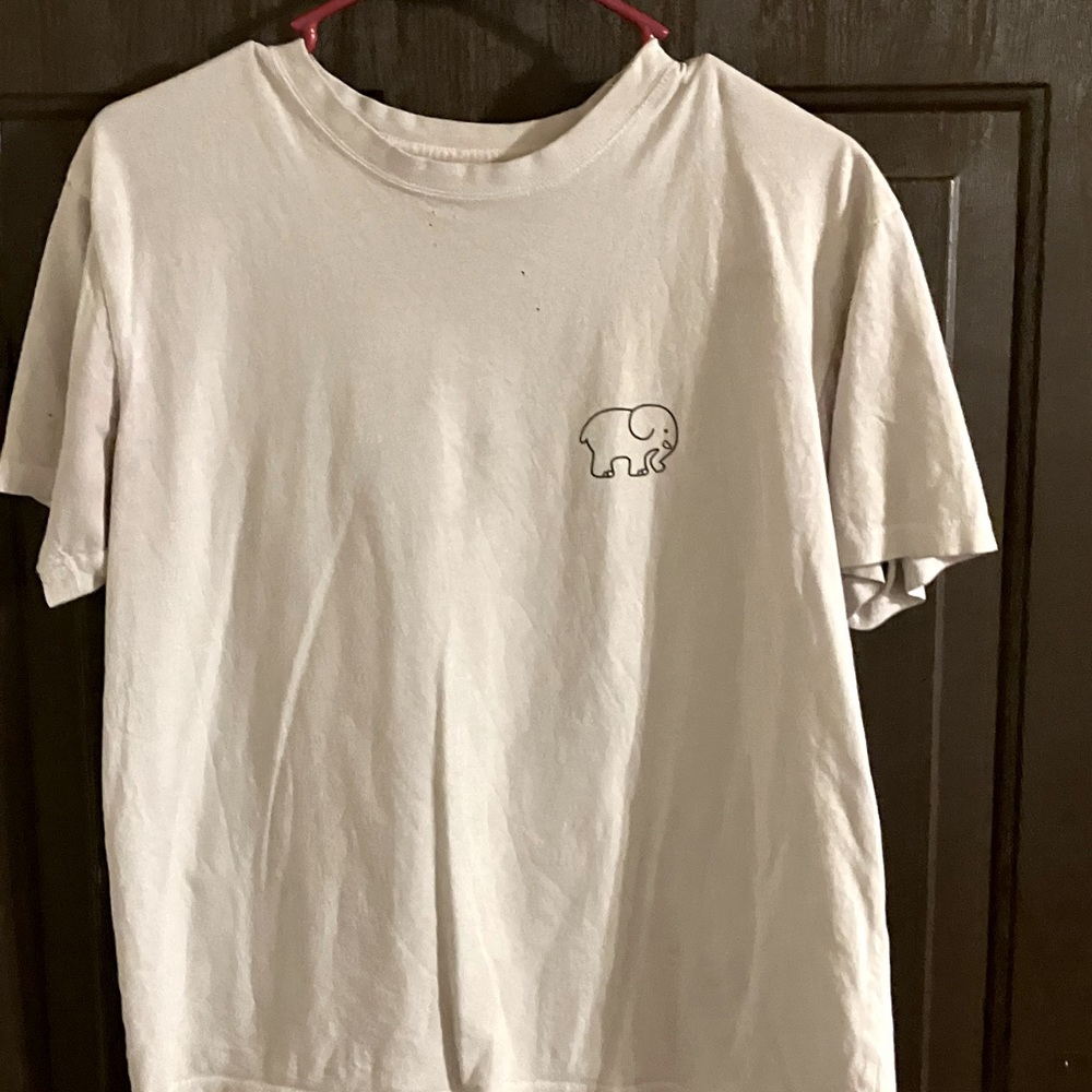 Ivory Ella white graphic tee